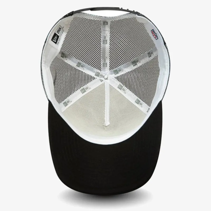 NEW ERA Sapca Las Vegas Raiders Team Colour White A-Frame Trucker Cap <br /> 