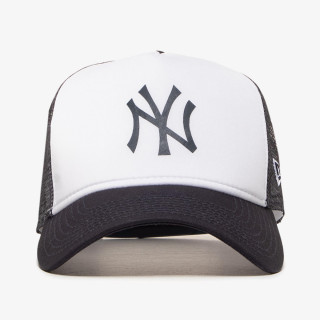 NEW ERA Sapca New York Yankees Team Colour White A-Frame Trucker Cap 