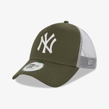 NEW ERA Sapca New York Yankees Khaki A-Frame Trucker Cap 