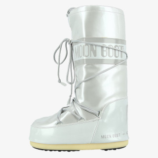 MOON BOOT Ghete VINILE MET. WHITE 