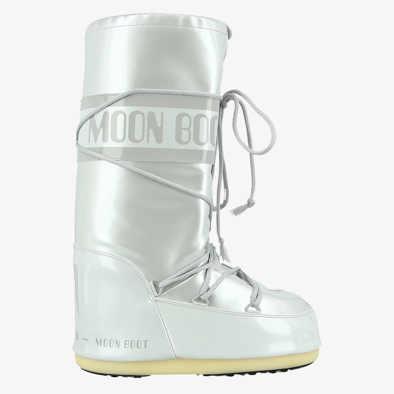 MOON BOOT Ghete VINILE MET. WHITE 