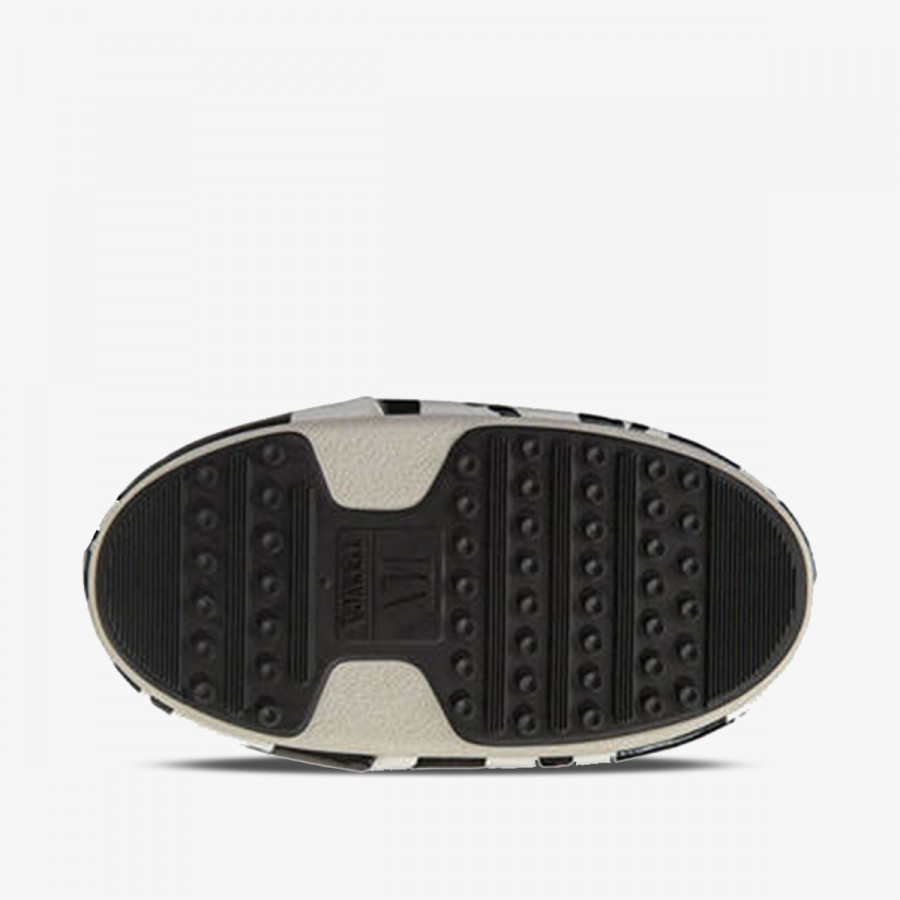 MOON BOOT Ghete MOON BOOT CLASSIC COW PRINTED BLACK/WHIT 