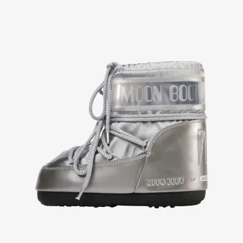 MOON BOOT Ghete MOON BOOT CLASSIC LOW GLANCE SILVER 