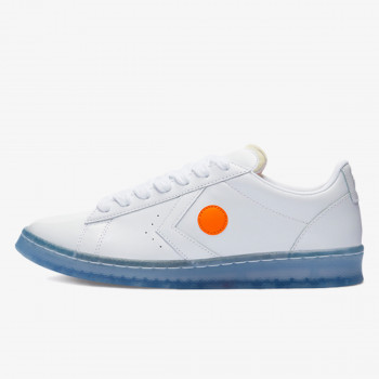 CONVERSE Pantofi Sport PRO LEATHER OX WHITE/WHITE/ORIOLE 