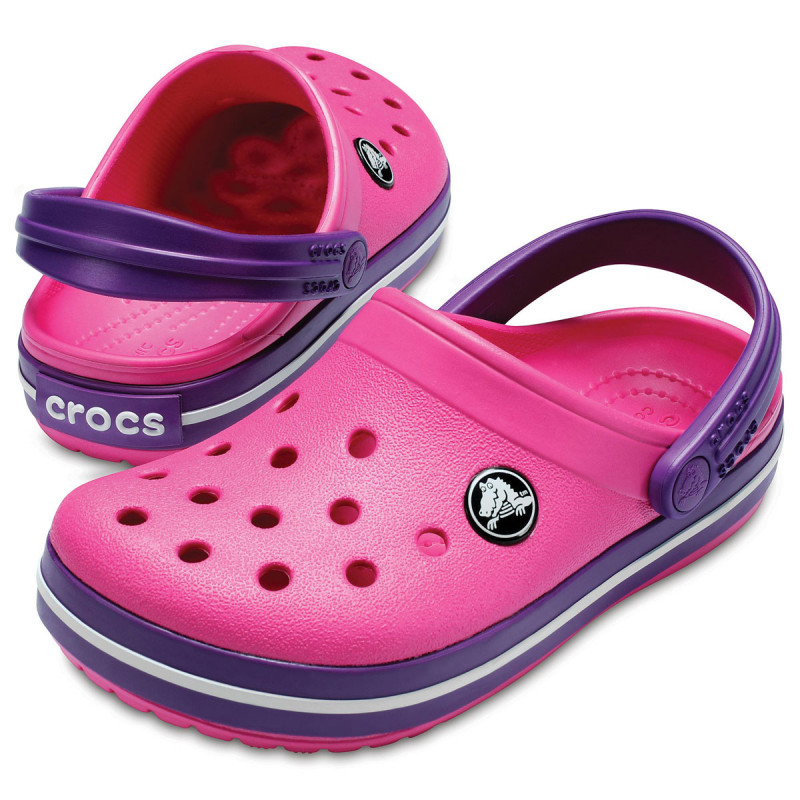 CROCS Papuci PARADISE PINK/AMETHYST 