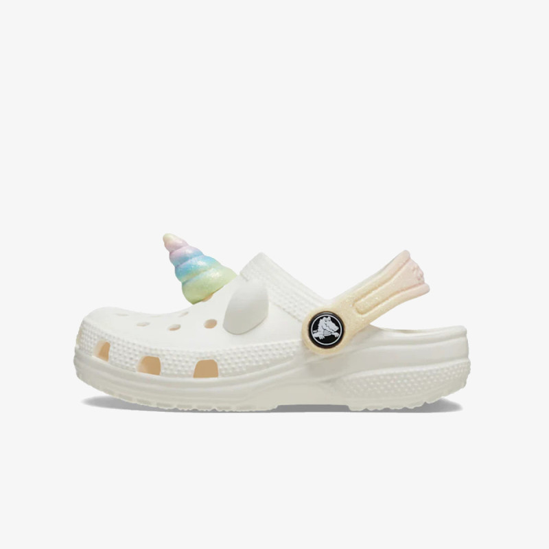CROCS Papuci Classic IAM Rainbow Unicorn 