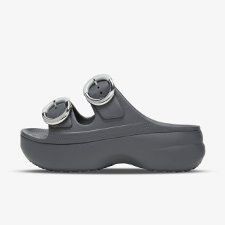 CROCS Papuci Sat Platform Dipped Buckle Sndl 