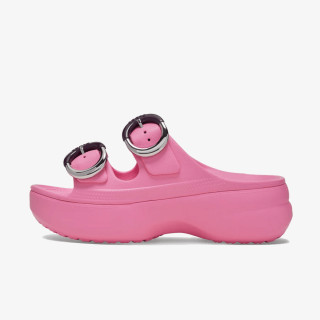 CROCS Papuci Sat Platform Dipped Buckle Sndl 