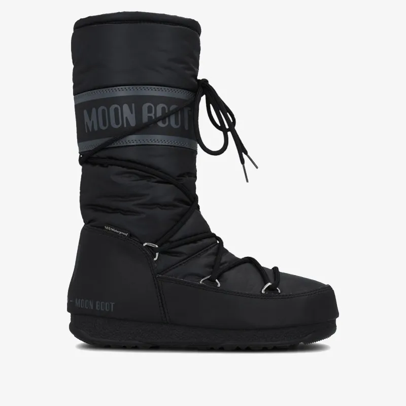 MOON BOOT Ghete MOON BOOT HIGH NYLON WP BLACK 