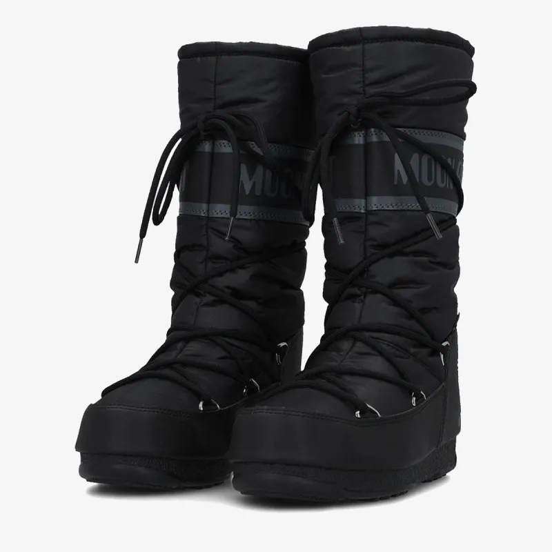 MOON BOOT Ghete MOON BOOT HIGH NYLON WP BLACK 