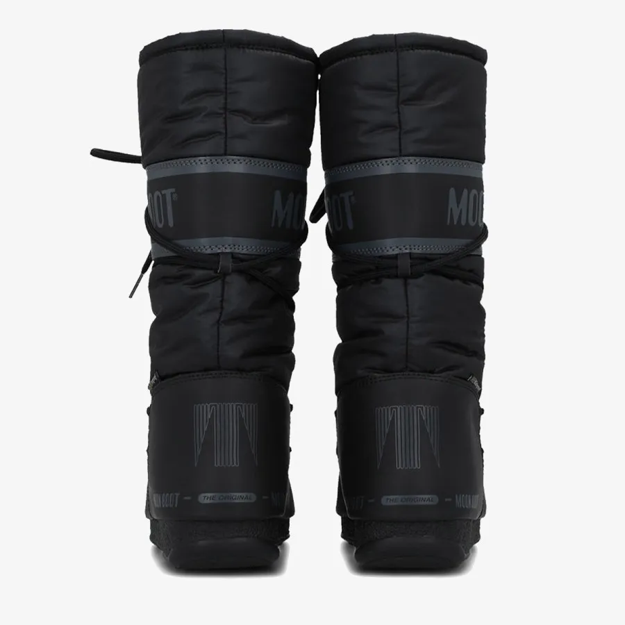 MOON BOOT Ghete MOON BOOT HIGH NYLON WP BLACK 