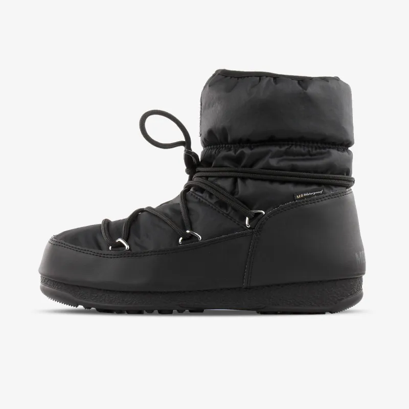 MOON BOOT Ghete MOON BOOT LOW NYLON WP 2 BLACK 