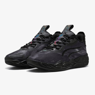PUMA Pantofi Sport MB.04 Lo Team PUMA Black-Dark Amethyst 