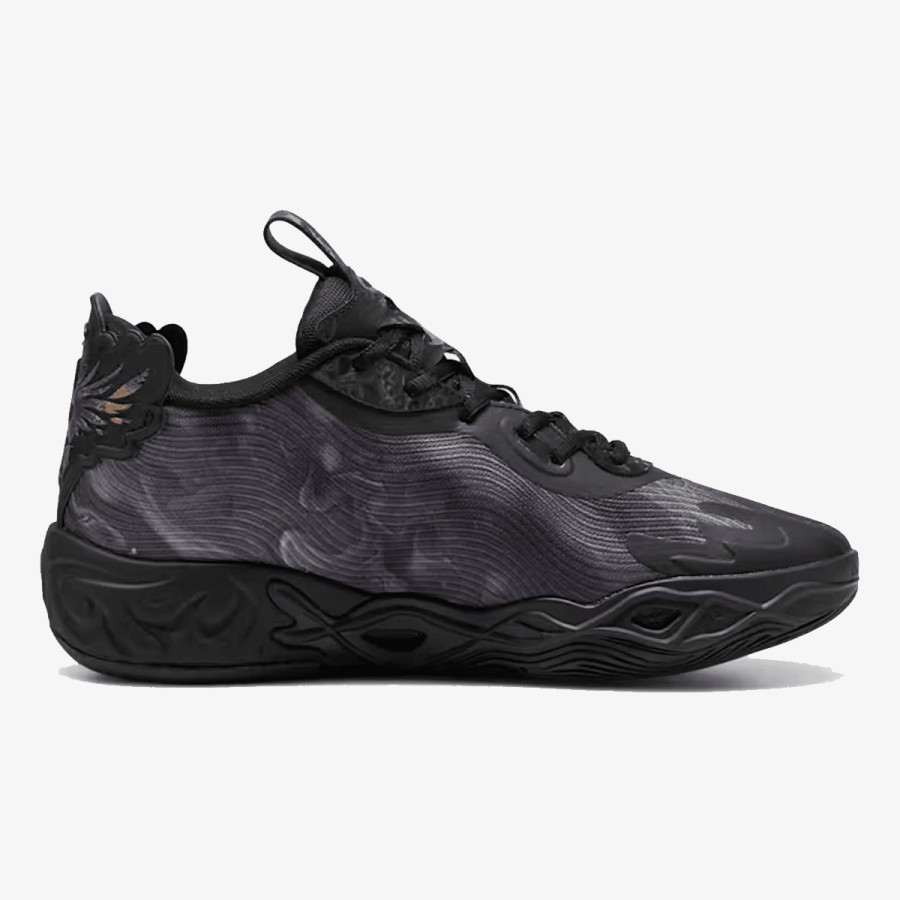 PUMA Pantofi Sport MB.04 Lo Team PUMA Black-Dark Amethyst 