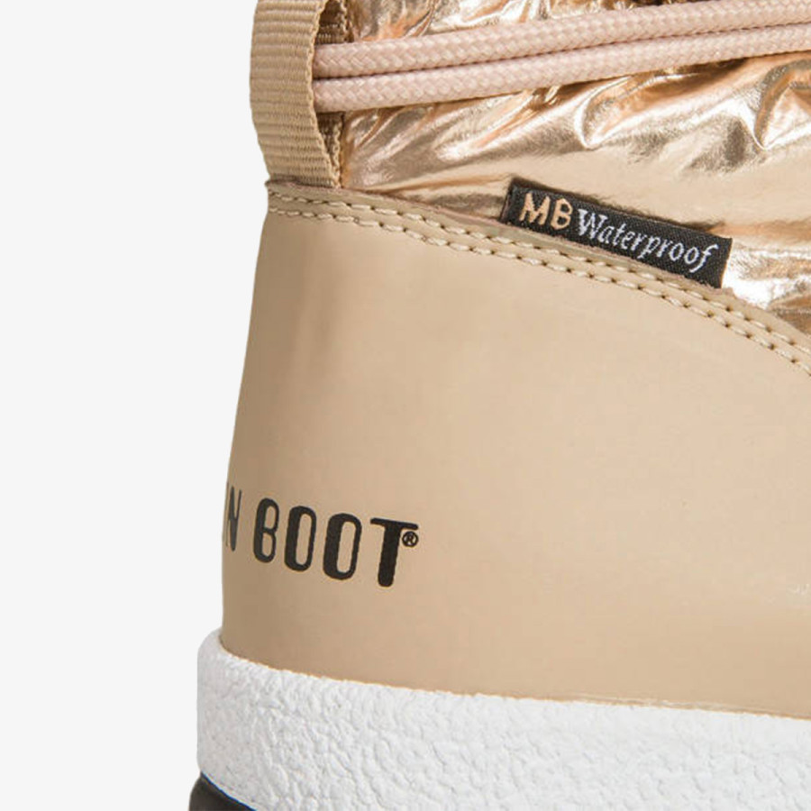 MOON BOOT Ghete PROTECHT JUNIOR LOW ROSE-GOLD NYLON 