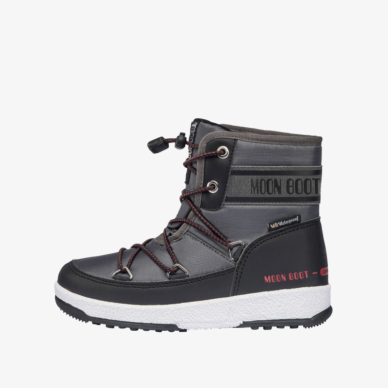 MOON BOOT Ghete MOON BOOT JR BOY MID WP 2 BLACK/CASTLERO 