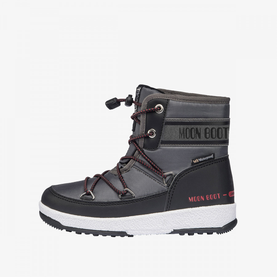 MOON BOOT Ghete MOON BOOT JR BOY MID WP 2 BLACK/CASTLERO 