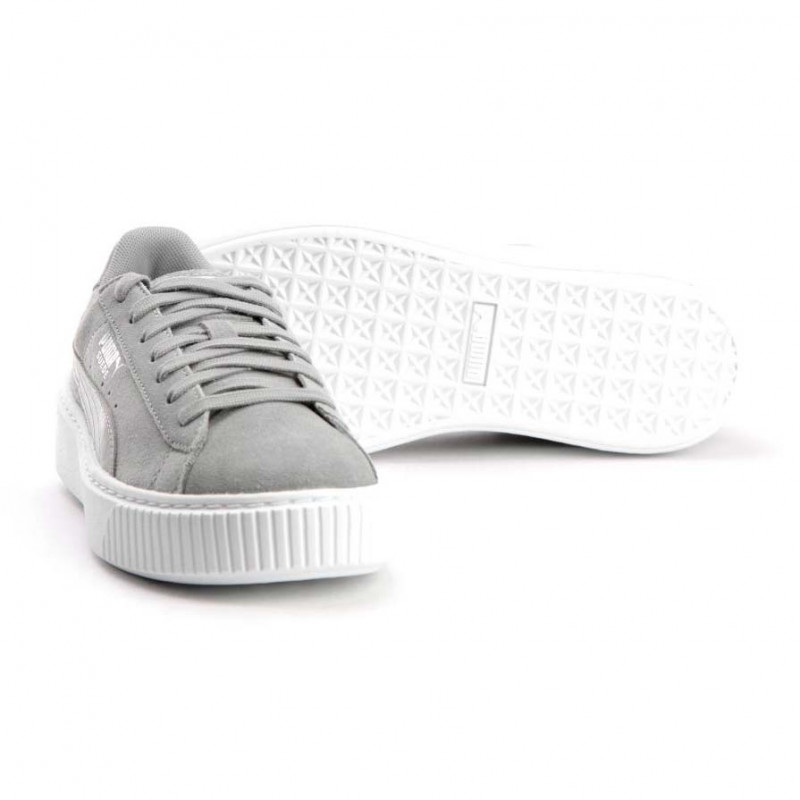 Puma suede platform metallic safari store