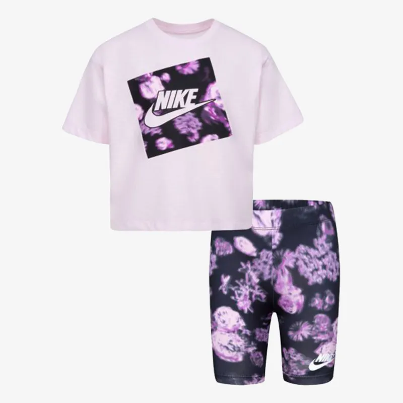 NIKE TRICOU SI PANTALONI SCURTI Boxy Tee & Bıke Short 