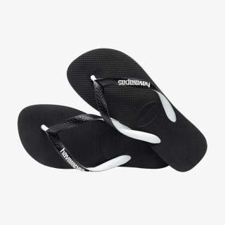 HAVAIANAS Slapi HAV. BRASIL LOGO BLACK/BLACK I25 