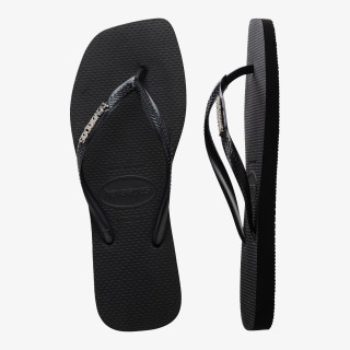 HAVAIANAS Slapi SLIM SQUARE LOGO METALLIC 