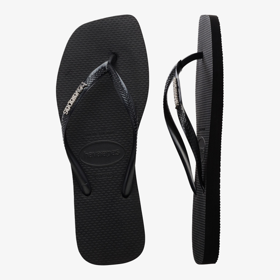 HAVAIANAS Slapi SLIM SQUARE LOGO METALLIC 
