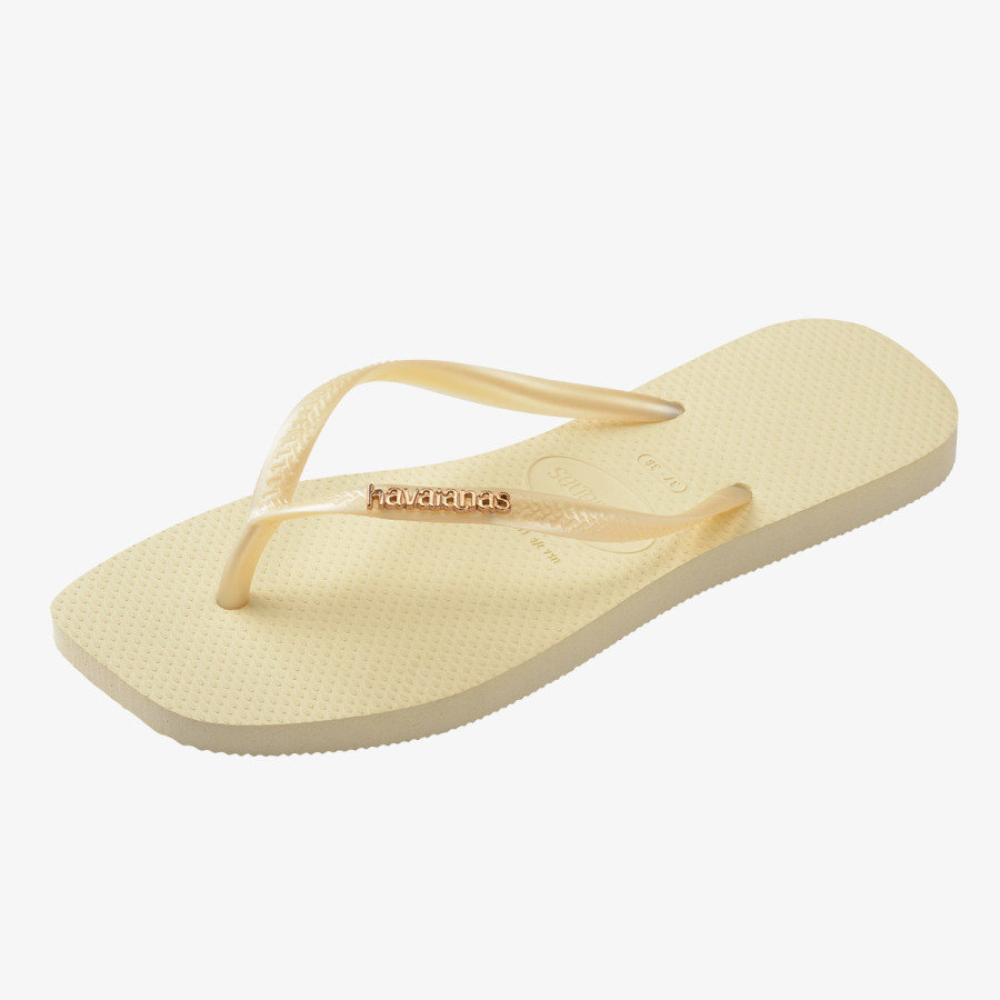 HAVAIANAS Slapi SLIM SQUARE LOGO METALLIC 