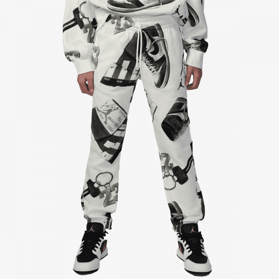 NIKE Pantaloni de trening JDG WJ BROOKLYN FLC PANT AOP 