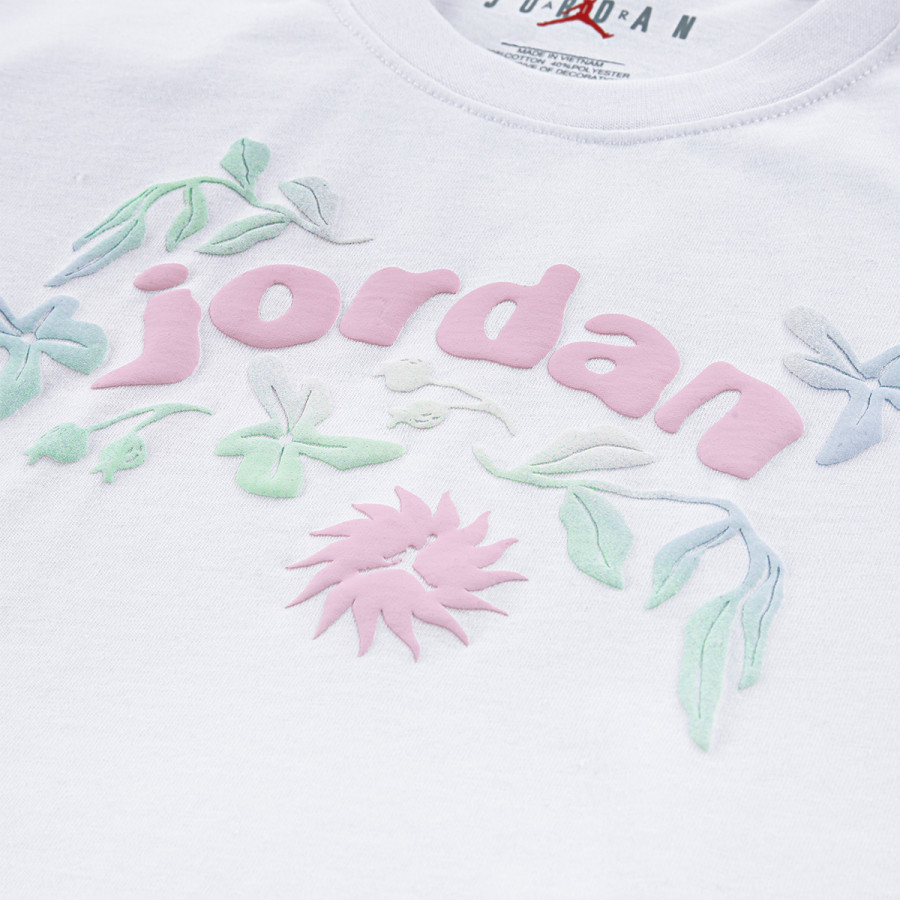 JORDAN Tricouri JDG JORDAN PUFF FLORAL 