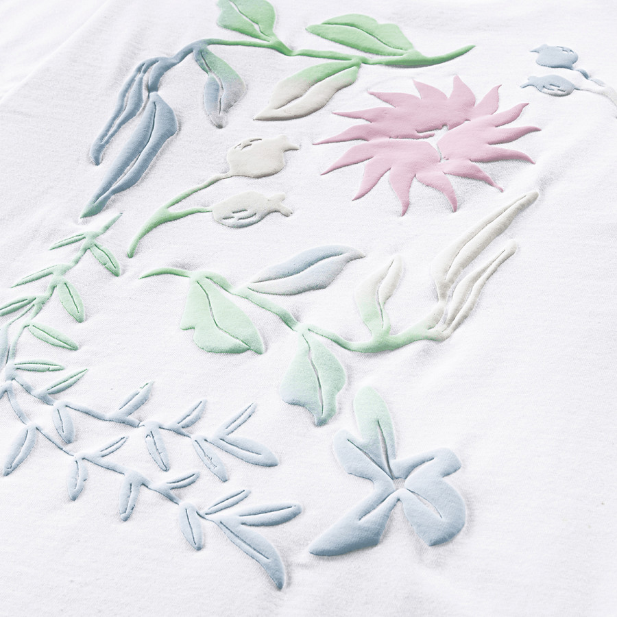 JORDAN Tricouri JDG JORDAN PUFF FLORAL 