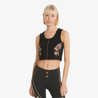 PUMA TOP PUMA FRIDA KAHLO CROP BRA 