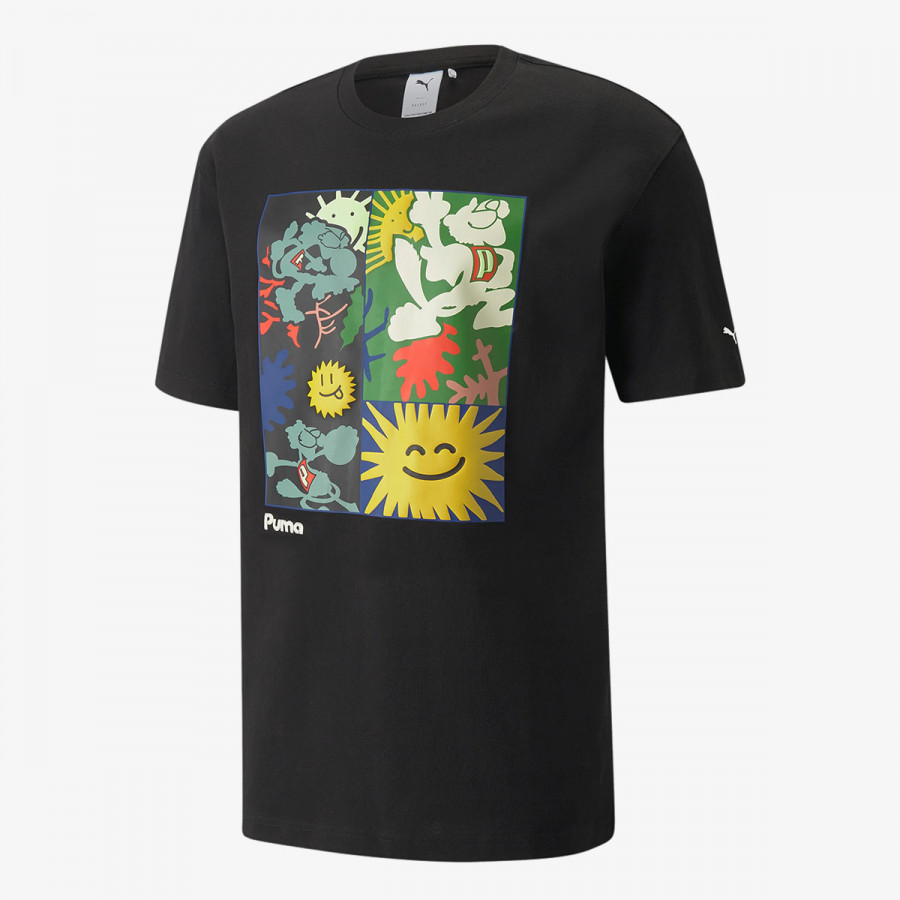 PUMA Tricouri PUMA ADVENTURE PLANET Graphic Tee 