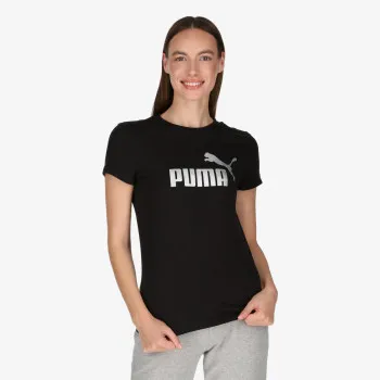 PUMA Tricouri PUMA Tricouri PUMA ESS+ Metallic Logo Tee 