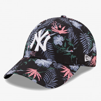 NEW ERA Sapca KAPA WMNS FLORAL 9FORTY NEYYAN  BLKWHI Š 