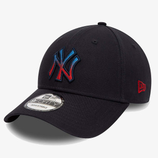 NEW ERA Sapca New York Yankees Gradient Infill Navy 9FORTY Adjustable Cap <br /> 