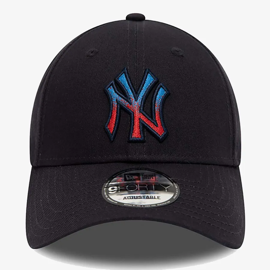 NEW ERA Sapca New York Yankees Gradient Infill Navy 9FORTY Adjustable Cap <br /> 