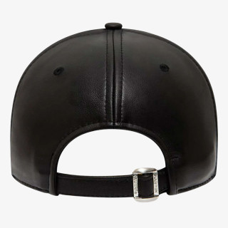 NEW ERA Sapca MLB LEATHER 9FORTY NEYYAN  BLKOFW 