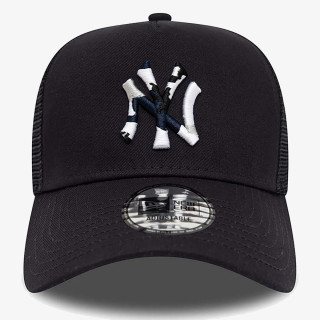 NEW ERA Sapca New York Yankees Team Camo Infill Blue A-Frame Trucker Cap 