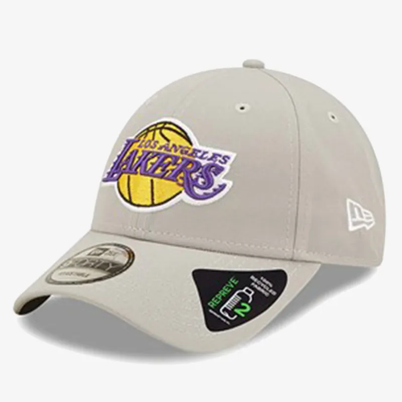 NEW ERA Sapca LA Lakers Repreve Grey 9FORTY Adjustable Cap 
