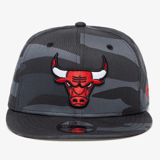 NEW ERA Sapca Chicago Bulls Team Camo 9FIFTY Snapback Cap <br /> 