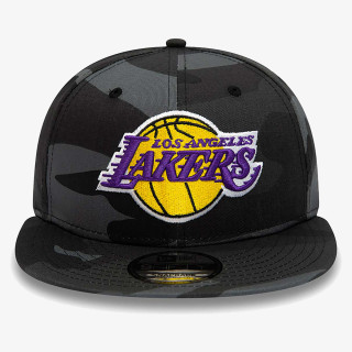 NEW ERA Sapca LA Lakers Team Camo 9FIFTY Snapback Cap 