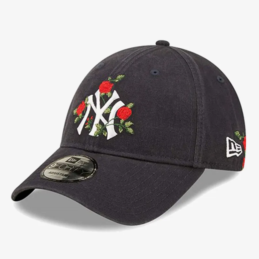 NEW ERA Sapca New York Yankees Flower Blue 9FORTY Adjustable Cap 
