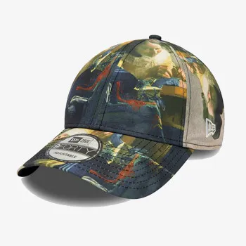 NEW ERA Sapca Le Louvre All Over Print 9FORTY Adjustable Cap 