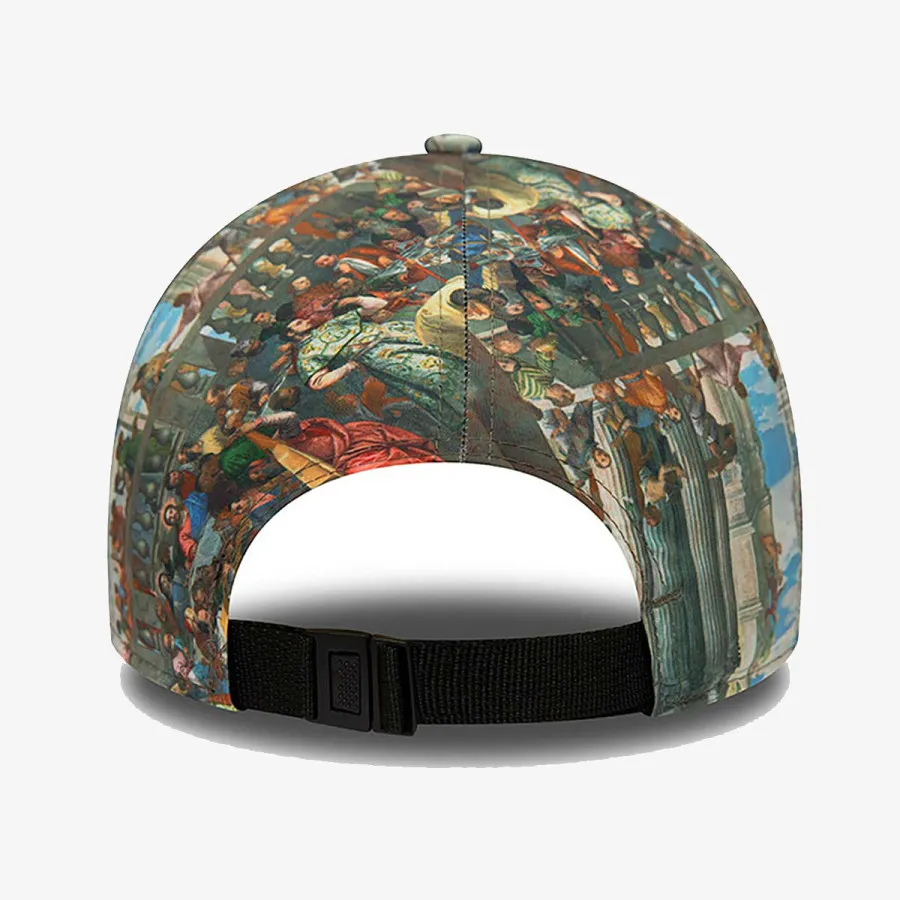 NEW ERA Sapca Le Louvre All Over Print 9FORTY Adjustable Cap 