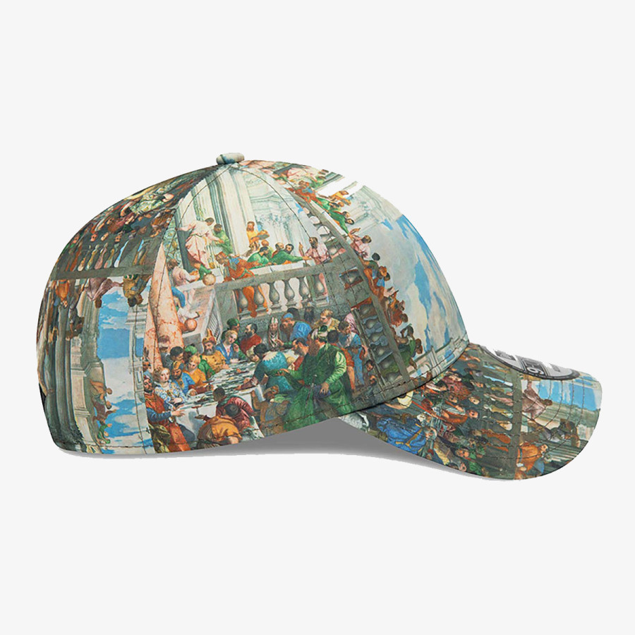 NEW ERA Sapca Le Louvre All Over Print 9FORTY Adjustable Cap 