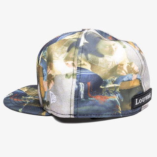 NEW ERA Sapca Le Louvre All Over Print 59FIFTY Fitted Cap <br /> 