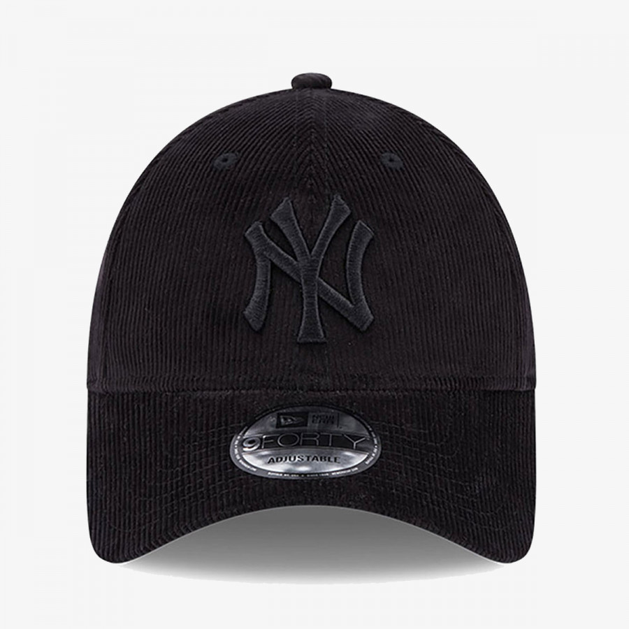 NEW ERA Sapca CORD 9FORTY NEYYAN  BLKBLK 