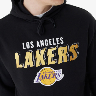 NEW ERA Jachete PULOVER TEAM SCRIPT OS HOODY LOSLAK BLKM 