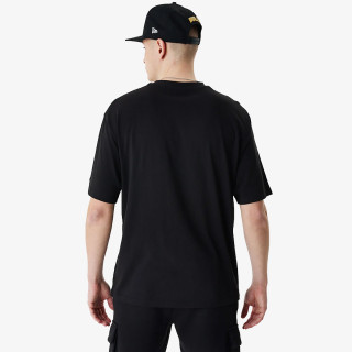 NEW ERA Tricouri MAJICA TEAM SCRIPT OS TEE CHIBUL BLKMTG 