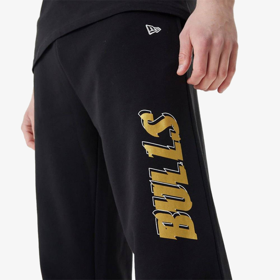 NEW ERA Pantaloni de trening HLAČE NBA TEAM SCRIPT JOGGER CHIBUL BLKM 